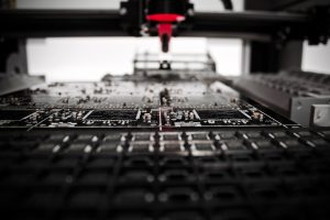 close up at the bristol robotics factory